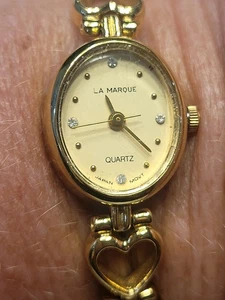 La Marque Women’s Watch With Heart Band Very Nice Piece  - Picture 1 of 7