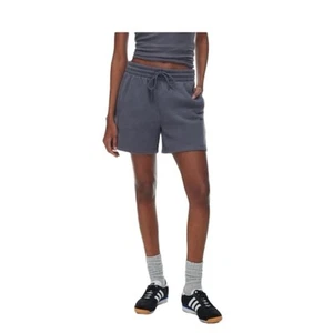 Aritzia TNA Cozy Fleece Boyfriend 5" Sweatshorts Cozy Loungewear Shorts Small - Bild 1 von 9