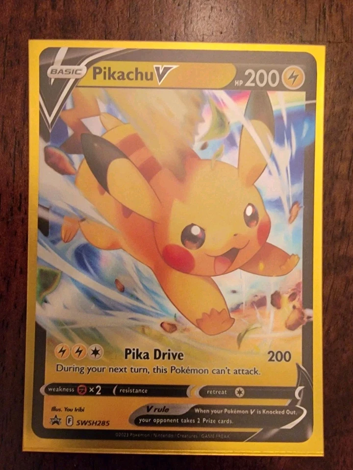 Pikachu V SWSH285 SWSH: Sword & Shield Promo Cards Holo - Image 1 of 1