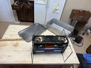 U.S. Army Gasoline Stove AGM Co 1945 Military Field Stove Case AGMCO, WW2 - Bild 1 von 14