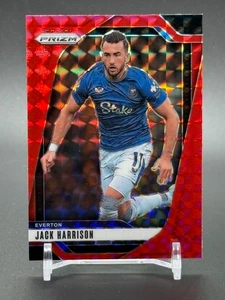 Mosaico rojo Panini Prizm EPL 2024-25 #229 JACK HARRISON Everton - Imagen 1 de 2