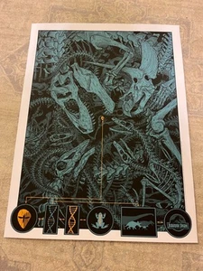 Jurassic Park Mondo poster litho Dan McCarthy RARE Production Sample - Picture 1 of 2