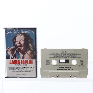 Janis Joplin ‎Farewell Song Cassette Tape 1982 - Picture 1 of 2