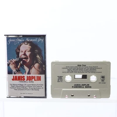 Janis Joplin ‎Farewell Song Cassette Tape 1982 - Image 1 of 2