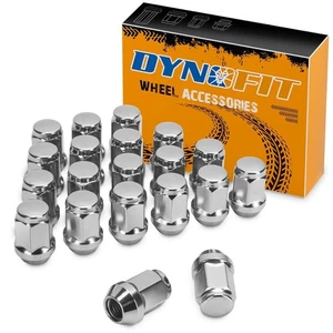 Dynofit 20pcs M12x1.5 Wheel Lug Nuts for Honda Accord Ford Fusion Toyota Tacoma - Picture 1 of 9