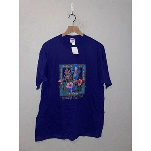 Camisa Vintage Flor Silvestre Dakota del Norte Flor Salvaje Púrpura Camiseta De Colección L Grande Años 90 - Imagen 1 de 10