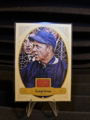 2012 帕尼尼黄金时代棒球。 Burleigh Grimes #19 — 第 1/2 张图片