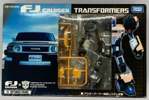 Takara Tomy x Toyota Collabo Transformers Optimus Prime FJ Cruiser Figure - Picture 1 of 4