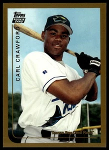 1999 Topps Traded & Rookies #T75 Carl Crawford - Foto 1 di 2
