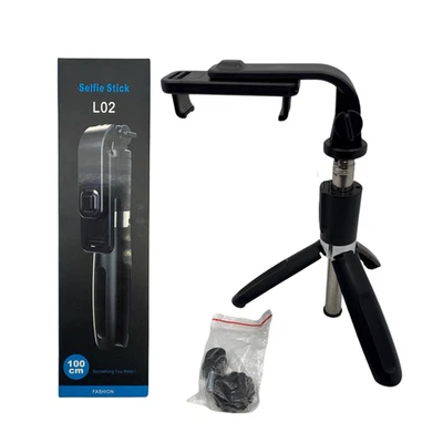 Selfie Stick Tripod 360 Rotation Bluetooth Remote for Smartphones iPhone Android - Image 1 of 4