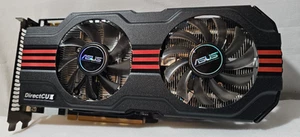 FOR PARTS Asus DirectCU II GeForce GTX560 Ti Video Grafikkarte GPU UNGETESTET - Bild 1 von 9
