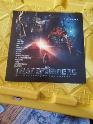 Transformers: Revenge Of The Fallen - The Album 2X green vinyl LP '19  - Image 1 of 4