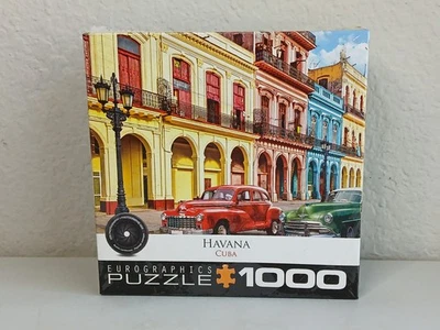 Eurographics HAVANA CUBA #800-5516 Jigsaw Puzzle 1000 pcs NOS Sealed SEE NOTES - Image 1 of 4