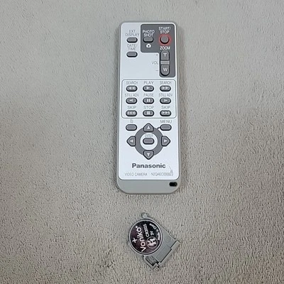 Mando a distancia Panasonic OEM con batería nueva para cámara, N2QAEC000023.ENVÍO GRATUITO Foto 1 de 4