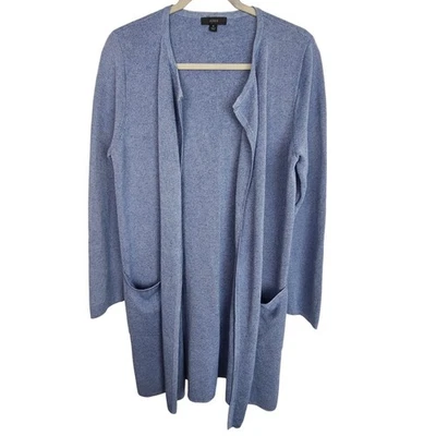 J. Suéter Blazer Cárdigan Crew Para Mujer Juliette Sin Cuello Talla S Lino Clásico Foto 1 de 4