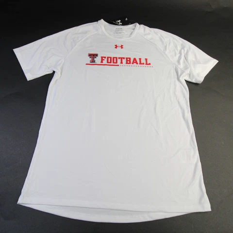 Texas Tech Red Raiders Under Armour The Tech Tee Short Sleeve Shirt Men's New Cover