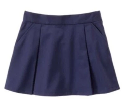 NUEVO Gymboree Niña Uniforme Escolar Tienda Prueba de Juego Azul Marino Falda Plisada 6 Foto 1 de 3