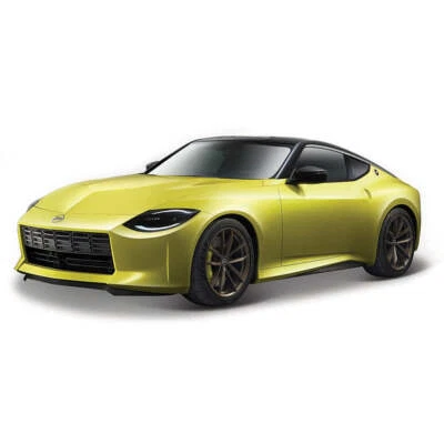 Nissan Z 2023 escala 1:24 diecast modelo amarillo de Maisto 32904YL Foto 1 de 2