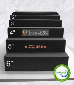24x82 Firm Rubber Foam Sheet Premium Seats Cushion Upholstery USA MADE - NF33 - Picture 1 of 11