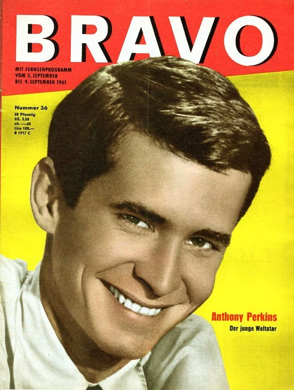 BRAVO 36/1961 – ANTHONY PERKINS, KARIN BAAL, SOPHIA LOREN, ROMY SCHNEIDER - Image 1 of 1