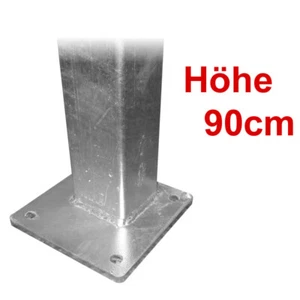 Columna de acero VZ con placa base para atornillar, longitud 90cm - Imagen 1 de 1