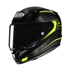 Casco de moto HJC RPHA 12 Keres de carbono MC3H amarillo incluye L gratis - Imagen 1 de 2