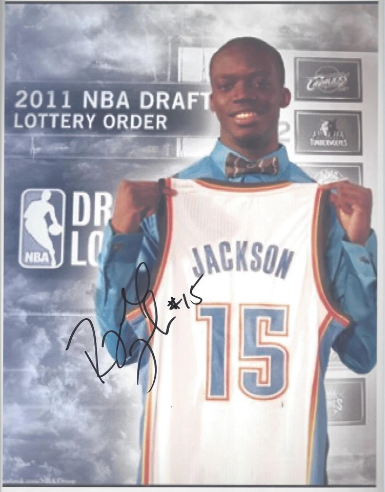 Реджи Джексон с автографом 8x10 фотография Thunder Pistons Detroit NBA с автографом  - Изображение 1 из 1