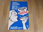 Dinsdale Landen & Bliss in Selling the Sizzle Original HAMPSTEAD Theatre Poster