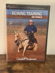 Reining Training With Master Horseman Ian Francis Clinton Anderson 4 DVD Set - Picture 1 of 2