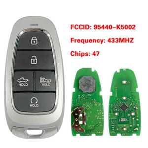 95440-K5002 Remote Key Fob for Hyundai Santa Cruz 2021 2022 2023 FOB-4F27 433MHz - Picture 1 of 7