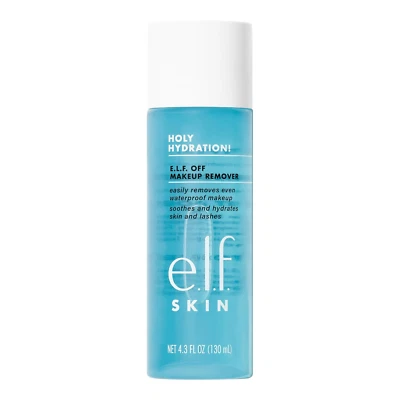E.L.F. SKIN Holy Hydration Off Desmaquillante, Desmaquillante Líquido para Ojos, Li Foto 1 de 4