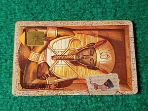 TELECARTE PRIVEE / PHONECARD France 50U - PEINTURE TOUTANKHAMON - GEM EN200 - Imagen 1 de 2