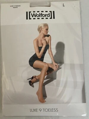 Medias Wolford Luxe 9 Toeless (totalmente nuevas) Foto 1 de 4