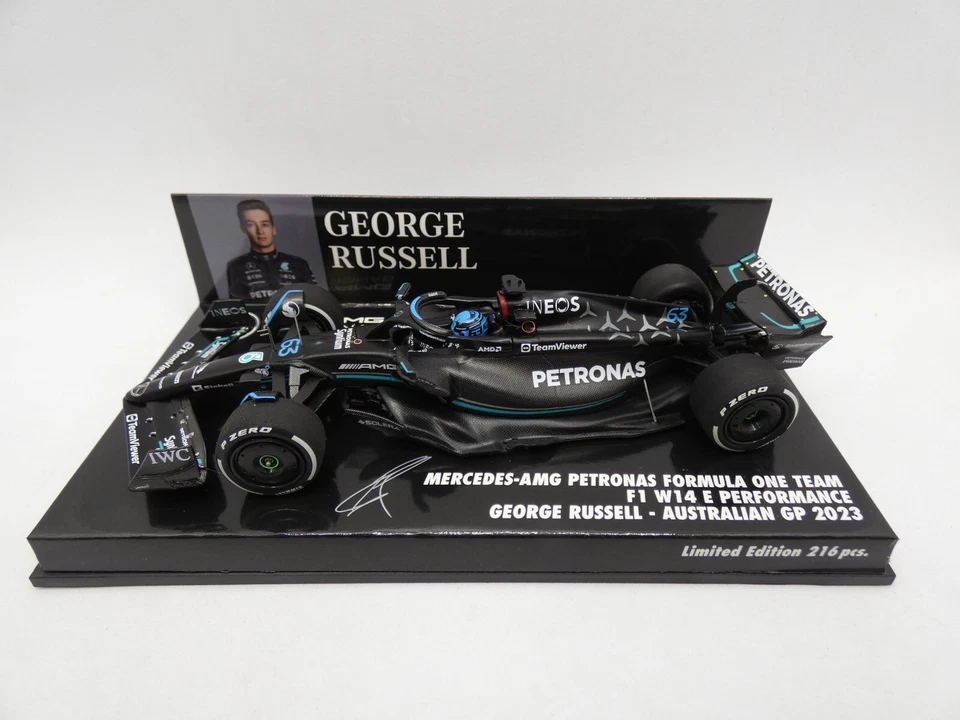 MINICHAMPS 417230363 1/43 Mercedes-Amg W14 George Russell Gp Australien 2023