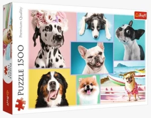 Trefl Jigsaw Puzzle 1500 Pieces Dogs Premium Quality - Picture 1 of 2