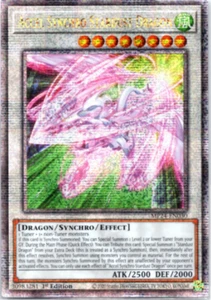 Accel Synchro Stardust Dragon MP24-EN030 Quarter Century Secret Rare Yugioh - Picture 1 of 1