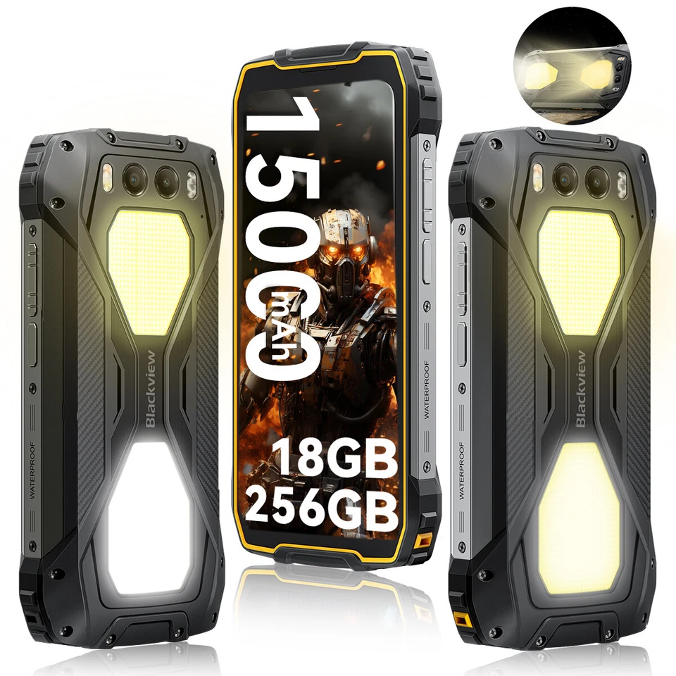 Blackview BV7300 Rugged Smartphone 18GB+256GB 15000mAh 6,67" Android 14 NFC 50MP - Immagine 1 di 4