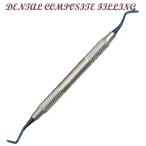 FILLING COMPOSITE PLASTIC INSTRUMENTS DENTAL HAND TOOLS TITANIUM COATING DN-2338 - Picture 1 of 6