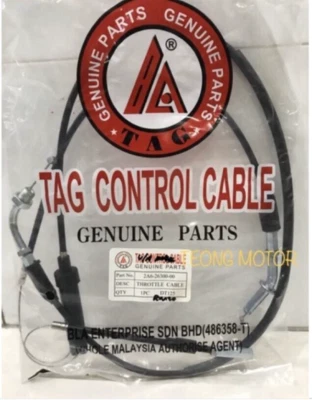 Se adapta a Yamaha DT125 DT175 cable del acelerador ORIGINAL JAPÓN conjunto nuevo ENVÍO RÁPIDO Foto 1 de 4