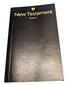 Holman Pocket New Testament Psalms HCSB Christian Standard Bible 2003 Black - Picture 1 of 7