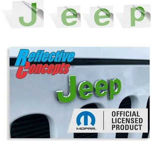 JEEP Badge Overlay Decal  for 2012-2018 Jeep Wrangler (JK) - Bild 1 von 75