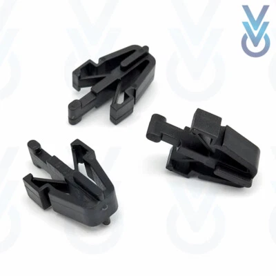 10x Front Grille / Slam Panel Clips for some Mitsubishi L200, Pajero / Shogun - Image 1 of 4