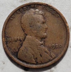 1920 P Philadelphia U.S. Lincoln Wheat Penny Free S&H BIN463 - Picture 1 of 2