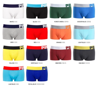 Calzoncillos boxer Pink Heroes de alta calidad para hombre ropa interior cómoda 4 piezas Foto 1 de 4