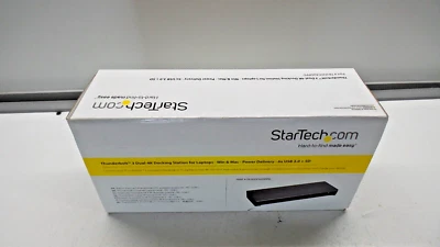 StarTech Thunderbolt 3 Docking Station Part # TB3DOCK2DPPD Open Box - Image 1 of 4