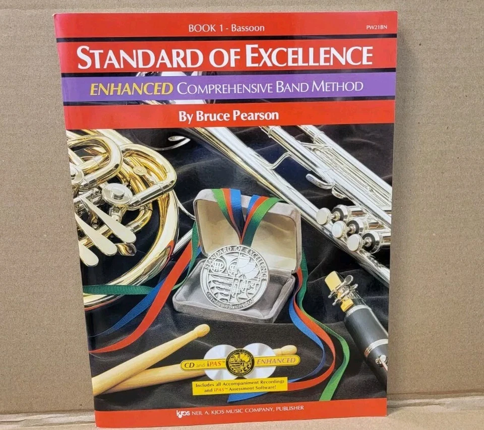 Bassoon  Standard Of Excellence Book 1 Band Method Music New - Image 1 of 1