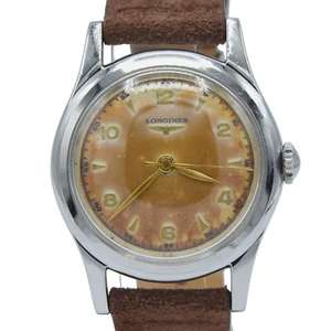 1951 Longines classic Sei Tacche with Mixed Arrow and Arabic Numerals Model 5697 - Picture 1 of 9