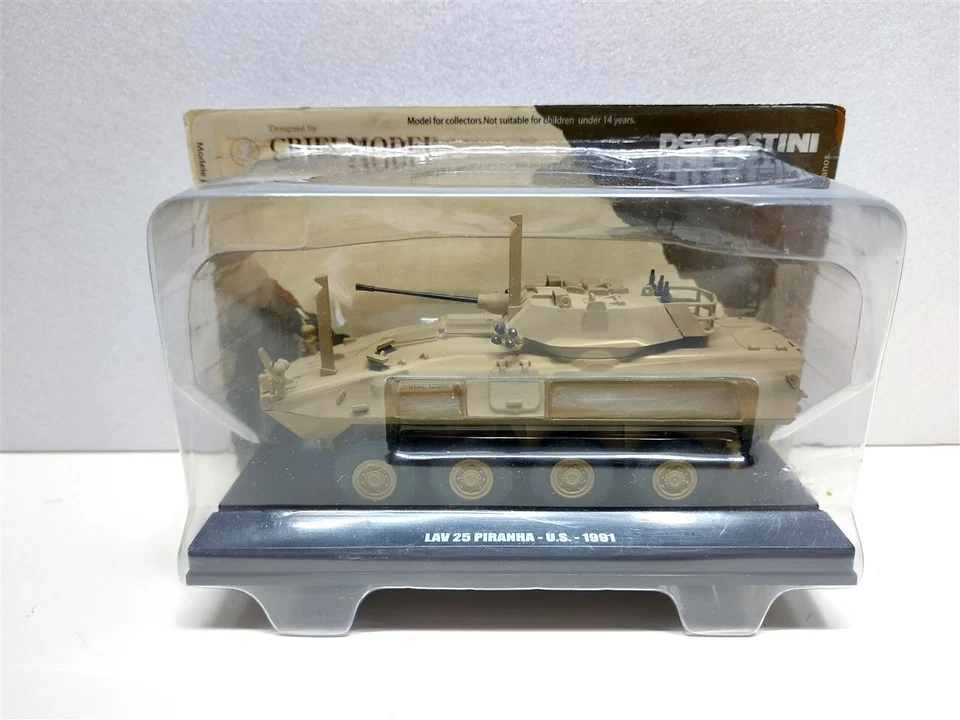 Carro Armato LAV 25 Piranha - U.S. 1991 - Veicoli Militari 1/43 DeAgostini - Immagine 1 di 1