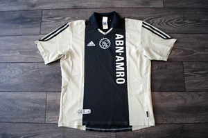 ADIDAS AJAX AMSTERDAM 2001-2002 AWAY JERSEY VINTAGE FOOTBALL SHIRT LARGE MENS - Picture 1 of 12