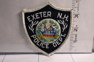 police patch  EXETER POLICE NEW HAMPSHIRE - Picture 1 of 1